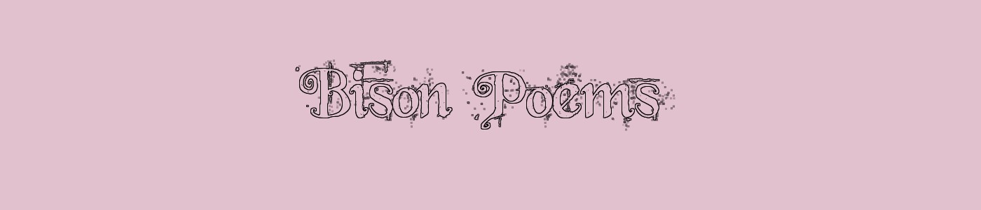 Bison Poems